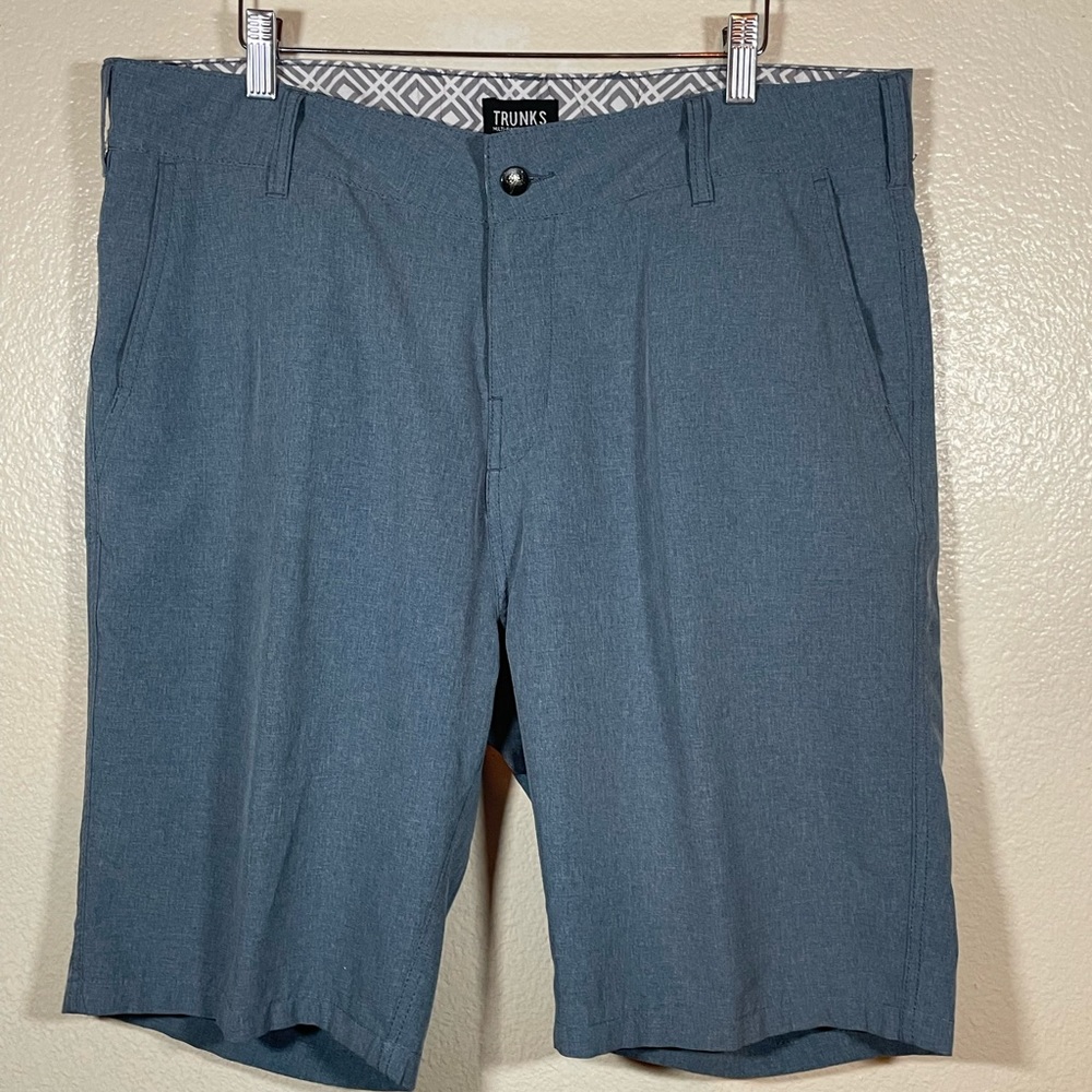 Trunks Solid Grey Multi Functional Short/ 36 - image 8